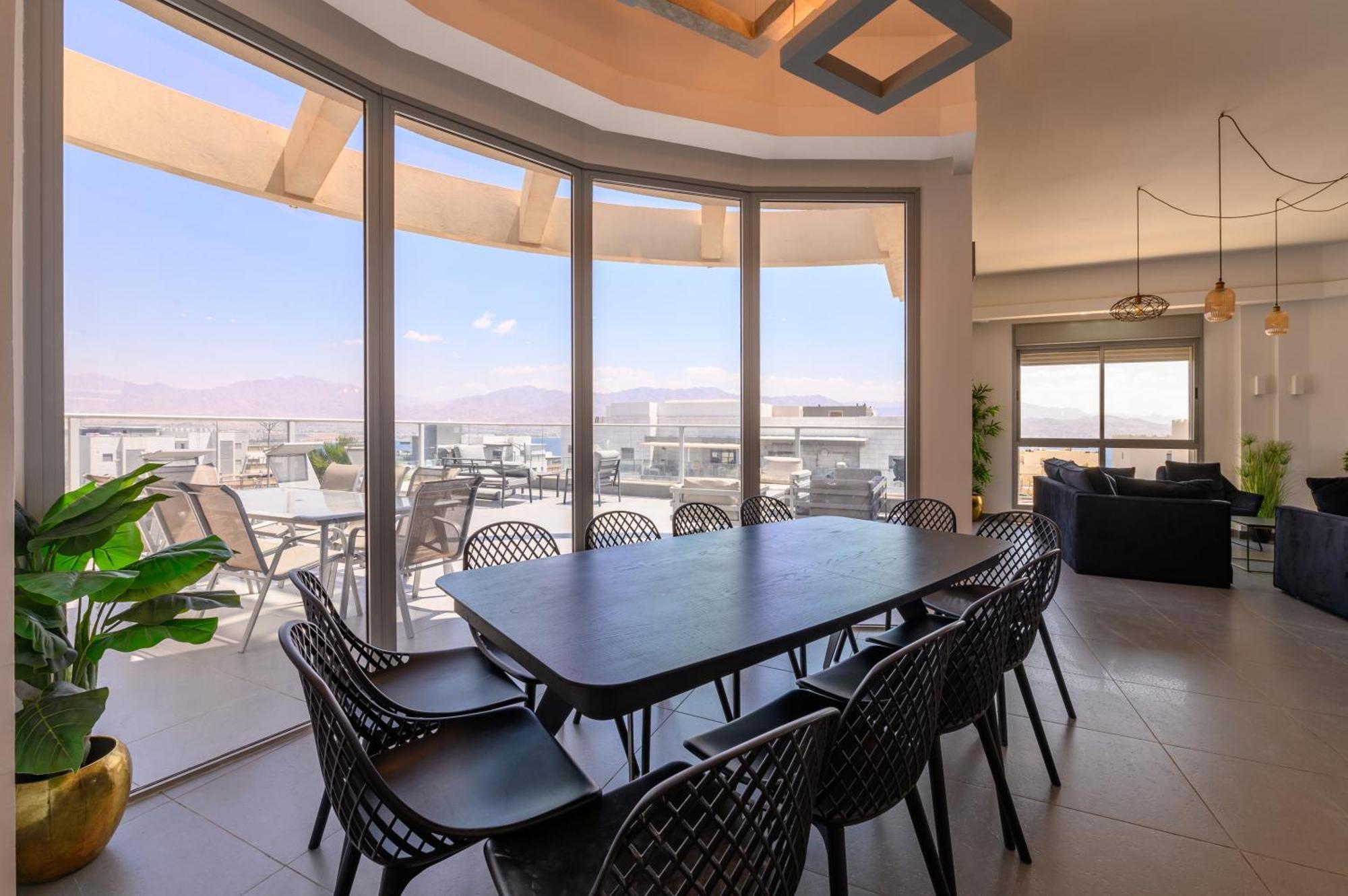 Ferienwohnung פנטהאוז קסם המפרץ Eilat Exterior foto