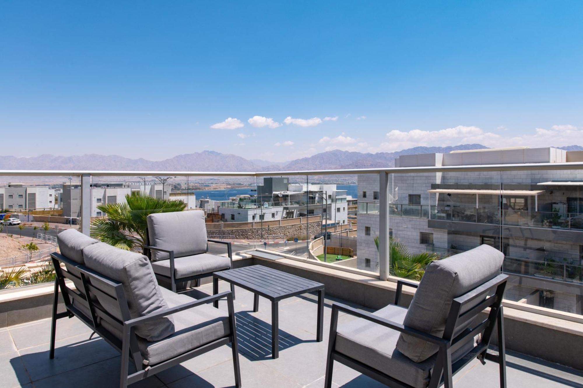 Ferienwohnung פנטהאוז קסם המפרץ Eilat Exterior foto